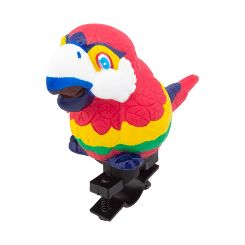Sunlite Parrot Squeeze Horn - Fun, Novelty Handlebar Bell for Kids and Adults 93685