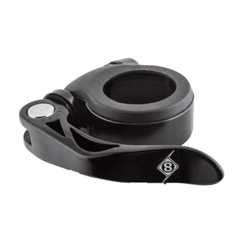 Origin8 Grip N Seal QR Seatpost Clamp 31.8mm Aluminum Black 52044