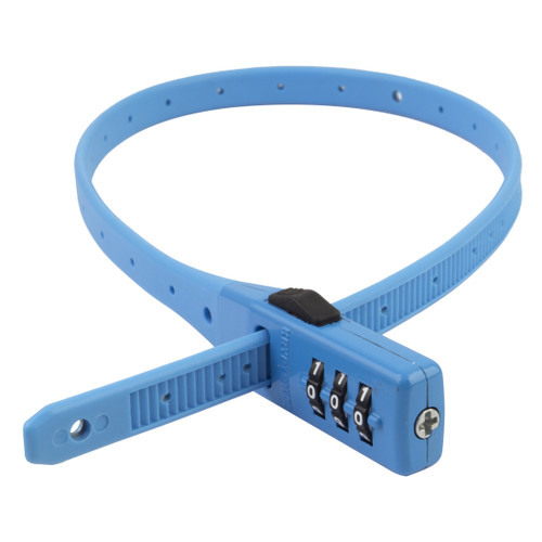 Kryptonite Blue 10mm Combo Cable Lock - 45cm Steel Security Bar 006015
