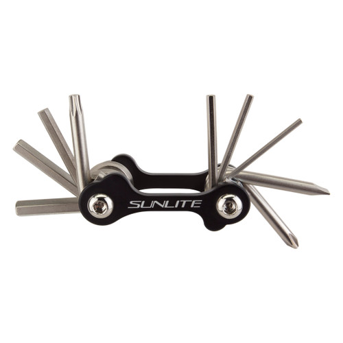 Sunlite 9-Function Multi-Tool Torx, Hex and Screwdriver Heads 62108