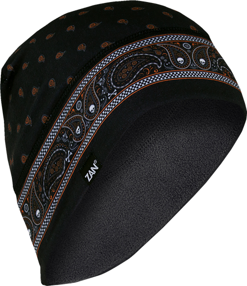 Zan Headgear Sportflex Fleece Beanie - Classic Bandana WHLF197