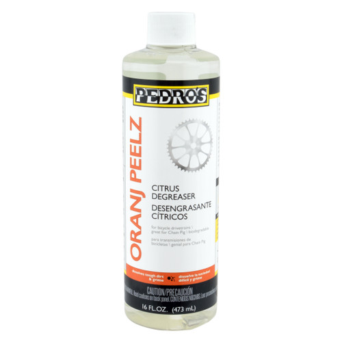 Pedros Orange Peelz Citrus Bike Drivetrain Degreaser - Biodegradable, 16 oz 6050161