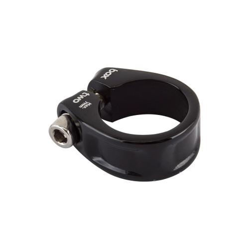 Box Components Box Two Fixed Alloy Seat Clamp 25.4mm Black BX-SC170F254-BK