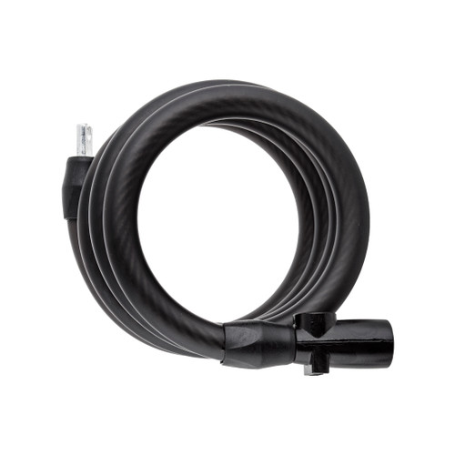 Sunlite 12mm Self-Coiling Cable Lock 2 Keys, Pick-Resistant 39860