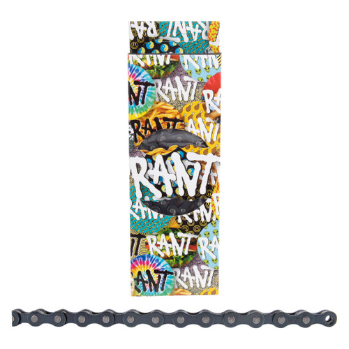 Rant MAX 410 Single Speed Bike Chain 1/2x1/8 Steel, Bushingless Design 403-18082