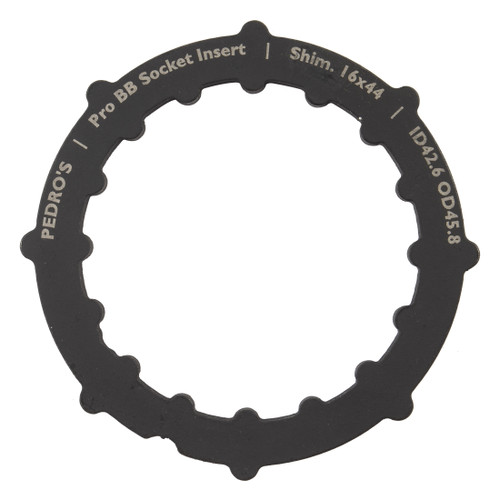 Pedro's Pro BB Socket Insert - Magnetic Bottom Bracket Adapter, 16-Notch, Black 6460761