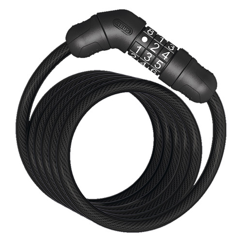 ABUS 4508C Star Combo Cable Lock, 8mm, 150cm, Anti-Theft Security 20019