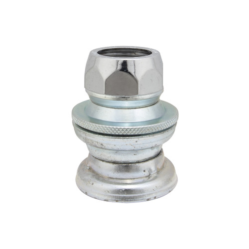 Steel Threaded Bicycle Headset - EC30/25.4, Silver, Sealed Bearings 4080