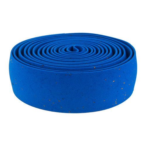 Origin8 Pro Cork and EVA Foam Handlebar Tape - Shock-Absorbent, Dark Blue 32349