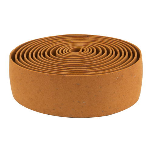 Origin8 Pro Cork Handlebar Tape - EVA Foam and Cork, Shock Absorbent, Honey Brown 32356