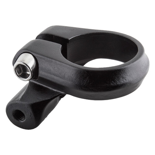 Sunlite Alloy Seatpost Clamp Rear Rack Mount - 28.6mm Black 52263