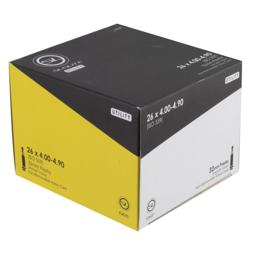 Sunlite 26x4.00-4.80 Presta Valve Inner Tube | Heavy-Duty, Smooth Valve Stem 63620