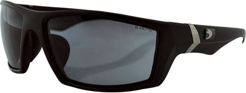 Bobster Whiskey Sunglasses - Matte Black - Smoke Lens EWHI002