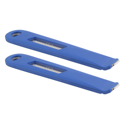 Park Tool TL-6.3 Steel Core Tire Levers - Durable Blue Bicycle Tire Removal Tools TL-6.3