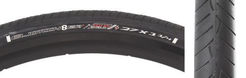 Sunlite Flat Shield 27x1.25 Kevlar Belted Road Tire Reflective Sidewall 59471