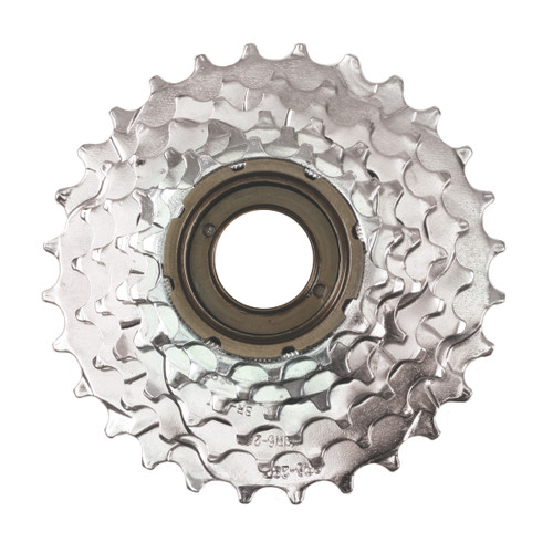 Sunlite 6-Speed Silver Freewheel 14-28T for Bike Performance 18431
