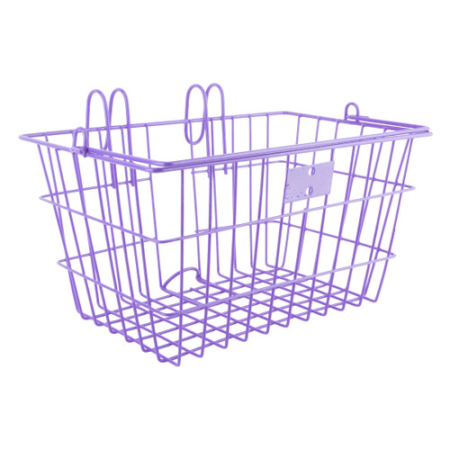 Sunlite Lift-Off Steel Front Basket - Durable Powder-Coated Cycling Accessory 90225