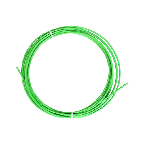Sunlite SIS 4mm Bicycle Gear Cable Housing - 7.6m/25ft, Green, Durable and Precision-Engineered 14554