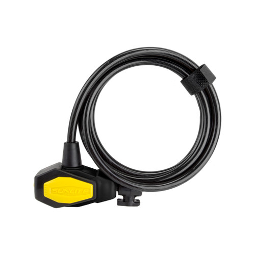 Sunlite Defender D3 Heavy Duty 8mm Cable Lock Key and Bracket 39799