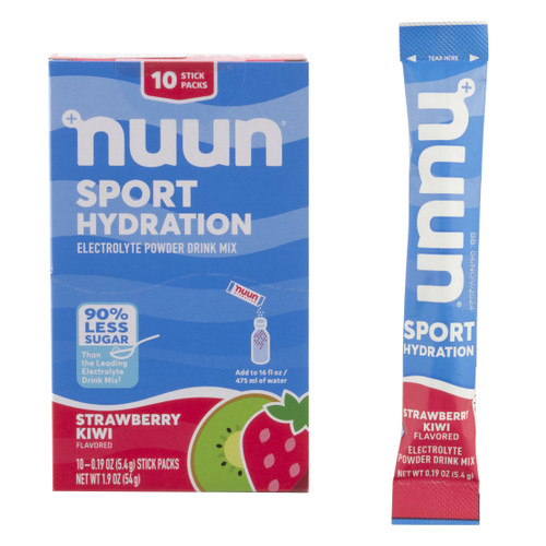 Nuun Sport Kiwi Strawberry Electrolyte Powder - Non-GMO, Vegan, 10-Pack 12559332