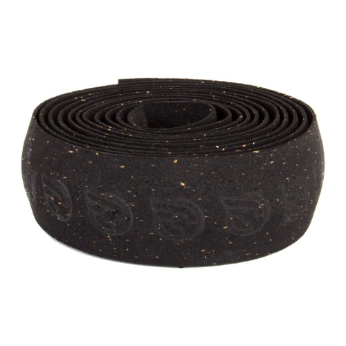Cinelli Cork Ribbon Handlebar Tape Black Bicycle Handlebar Grip Plugs 3NNKA1BLK