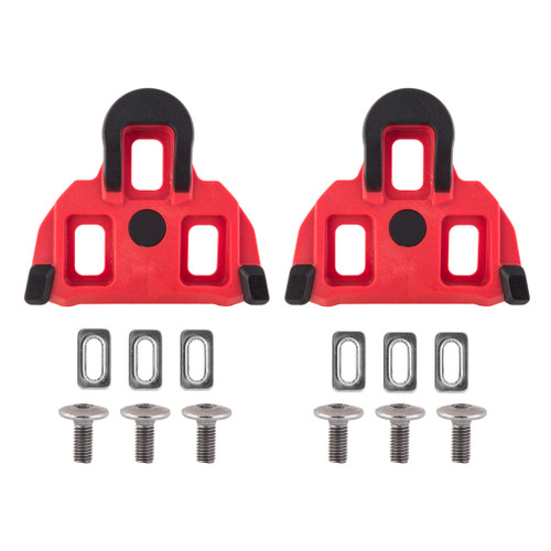 Exustar SPD-SL Road Cleats 4.5 Float, Thermoplastic Injection, Compatible SPD-SL Pedals E-RSL11