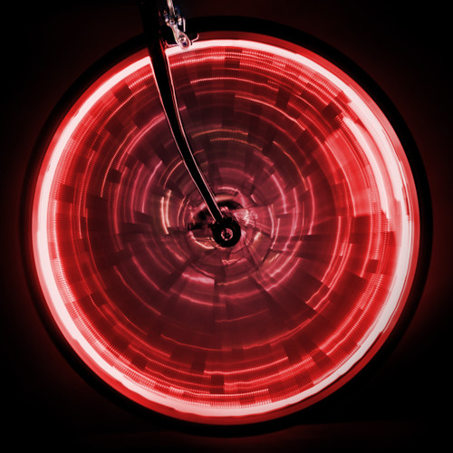 Sunlite WheelGlow Wheel Light for 700c and 29in Bikes, Water-Resistant 911372
