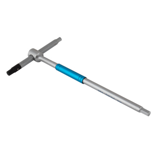 Park Tool THH-6 Sliding T-Handle Hex Wrench - Anodized Aluminum, Steel, Speed Spinner THH-6