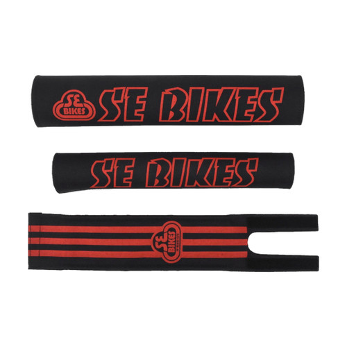 SE Bikes Protective Pad Set - Durable Tetoron Materials, Custom Fit, and Stylish Bike Accessories 4398