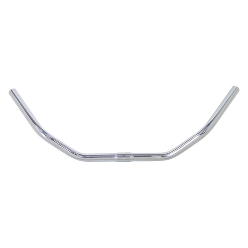Wald 872 Cruiser Steel Handlebar - 24" Wide, 3" Rise, Chrome Finish 872