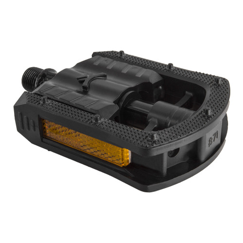 Sunlite Folding City Pedals 9/16" Boron Steel Axle Nylon Body 410134