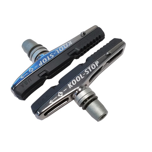 Koolstop V-Type2 Threaded Brake Pads - 70mm E-Bike Compatible KS-VBH2E
