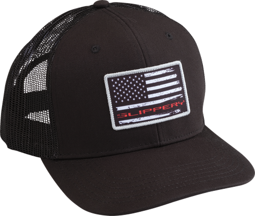 Slippery Flag Hat - Black 2501-4500