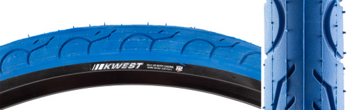 Kenda Kwest 26x1.5 Bicycle Tire - Durable Wire Bead, Water-Grooved Tread 59967