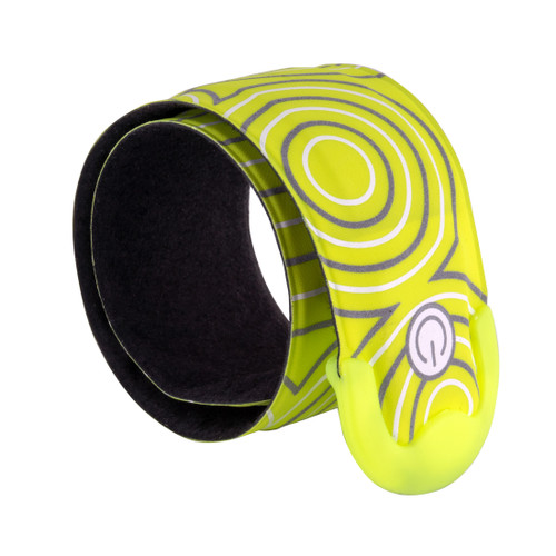 Rechargeable LED Slap Wrap | Reflective, Neon Yellow Bike Safety SLPR-33-R3