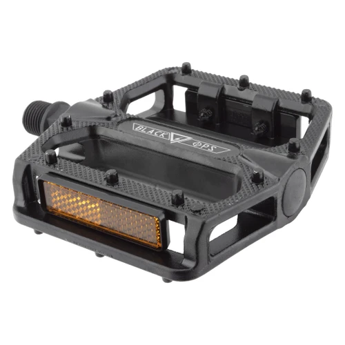 Black Ops B155 9/16" Alloy Platform Pedals Chromoly Spindle 41838