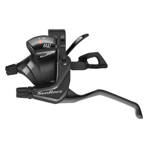 Sunrace STM933 V-Brake/Trigger Shifter Left 2-Speed Aluminum and Steel STM933.L200.0S0.BX