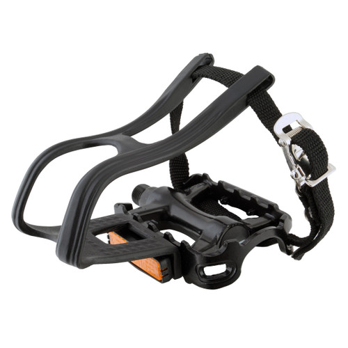 Pure Cycles Fix Pedals Nylon Straps - Aluminum Cage and 9/16" 410325