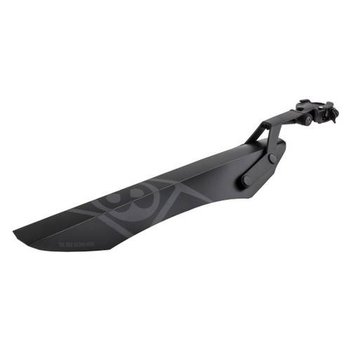 Origin8 Grime MTB Rear Fender - Lightweight Recyclable Polypropylene 290227
