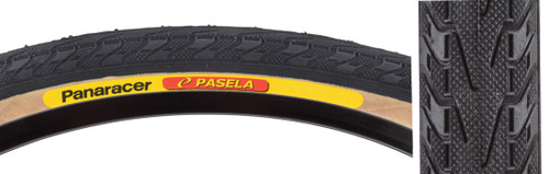 Panaracer Pasela 700x25 Tire | Wire Clincher for Road and Touring AW725-LX-18