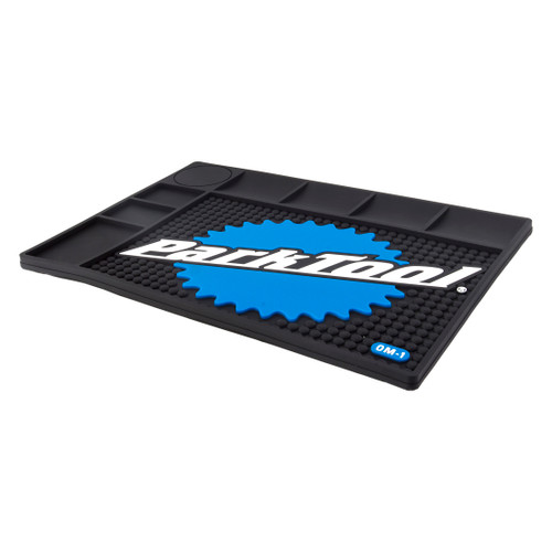 Park Tool OM-1 Bench Mat Small pockets and dividers Durable PVC Rubber OM-1