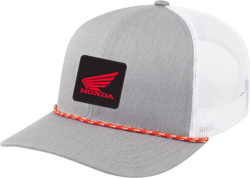 Factory Effex Honda Explorer Braided Snapback Hat - Gray/White 29-86306