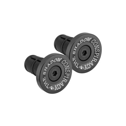 Shadow Conspiracy Deadbolt Bar Ends - CNC 7075 Alloy, Slim, Flush Mount 103-06432