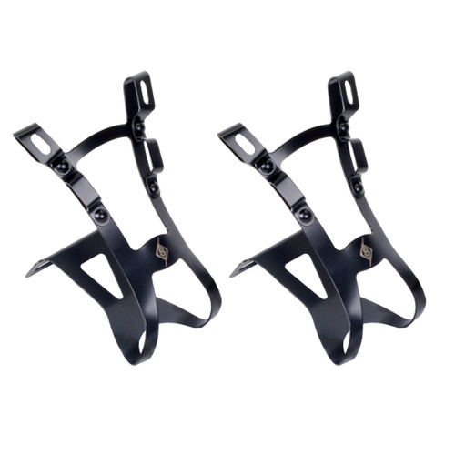 Origin8 Large Steel Double Toe Clips Adjustable Fit 96416