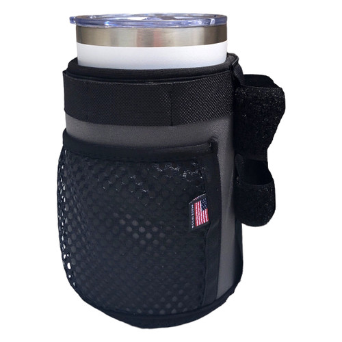 Insulated Neoprene Bike Drink and Phone Holder Adjustable Mounts DH-NEO-CHAR