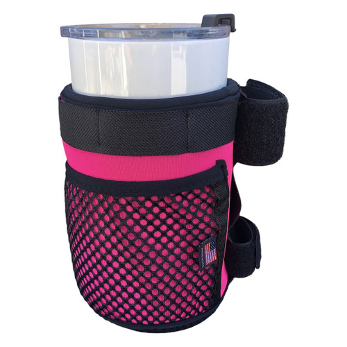 Premium Neoprene E-Bike Insulated Drink and Phone Caddy - Pink DH-NEO-PNK
