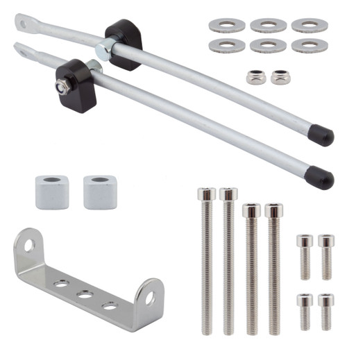 Sunlite Gold Tec Disc Rack Hardware Kit - Silver, Durable Replacement 450536