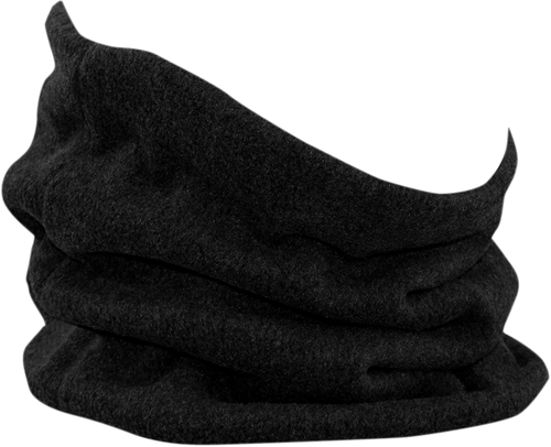 Zan Headgear Microfleece Neck Gaiter - Black WFMFN114