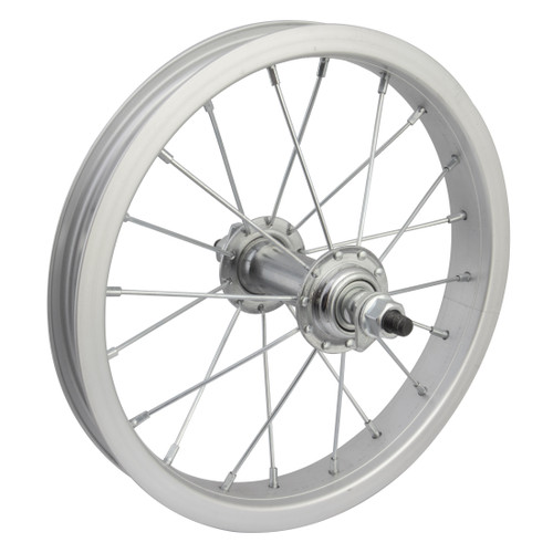 12in Juvenile Alloy Wheel Steel Hub - Lightweight, Durable, BMX Style 641375