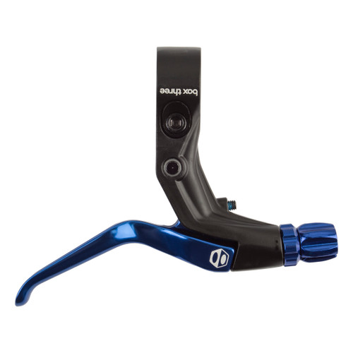 Box Components Box Three Blue Brake Lever - Alloy, Adjustable, Racing-Ready BX-BL173DIPR-BL